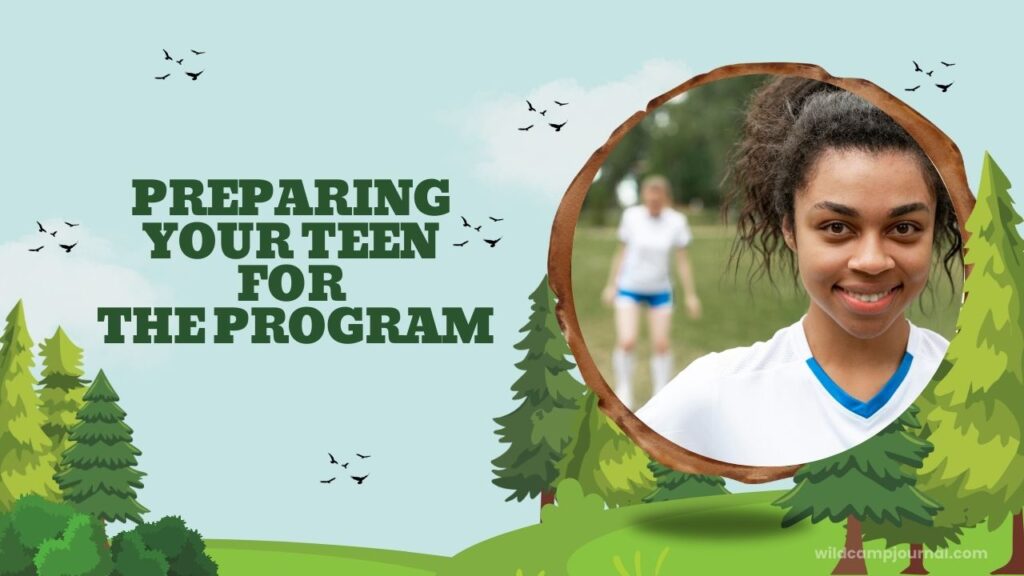 preparing your teen for the program