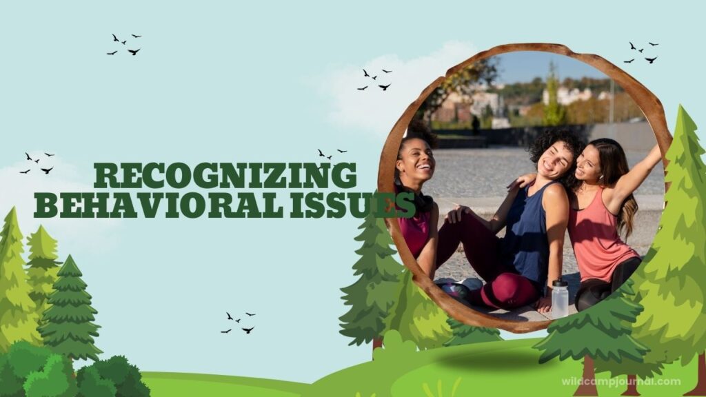 recognizing behavioral issues