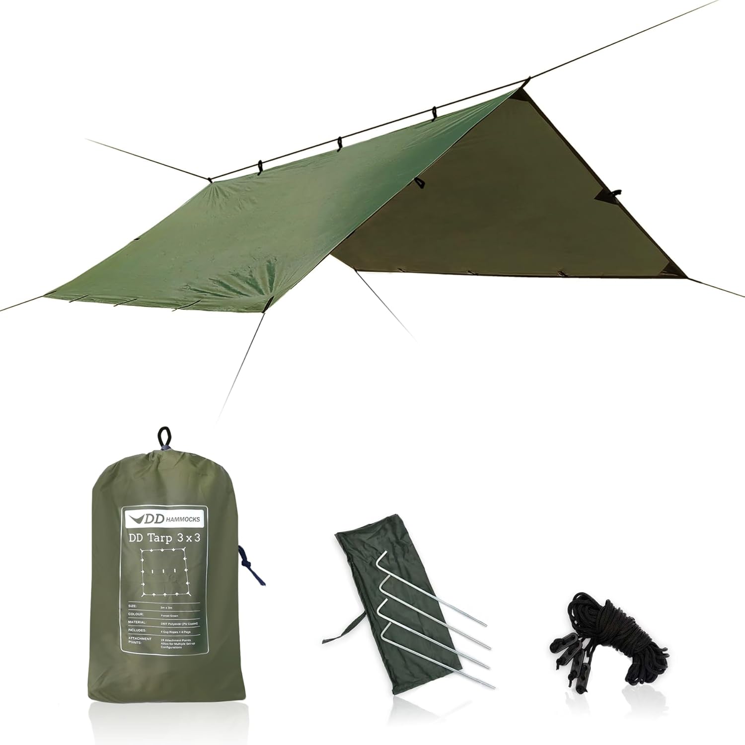 DD Hammocks 3x3 Tarp