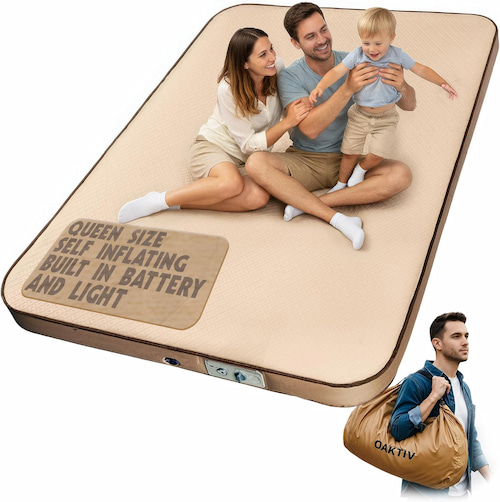 Self-inflating pad