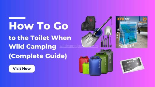 how to go to the toilet when wild camping